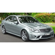 Orjinal Mercedes W204 C Class Paspas Mat Siyah