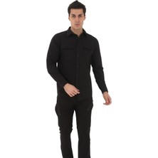 Bast10 Outdoor Havalandırmalı Şık Rahat ve Kullanışlı Kadın Erkek Unisex Taktik Gömlek
