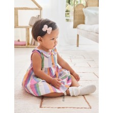 Abel & Lula Mayoral Yenidoğan Kız Ekose 2'li ELBISE1835