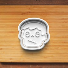 Halloween Frenkenstein4 Lü Set Kurabiye Kalıbı ve Şeker Hamuru Kalıbı