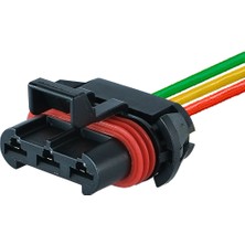 Soketsan Opel Fan Soketi 3 Pin Kablolu