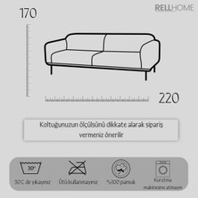 Rell Home Pamuklu Lüks Kaymaz Koltuk Örtüsü | Çok Amaçlı Örtü | Çift Taraflı | Terletmez, Kaymaz, Toplanmaz