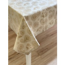 Hausset Masa Örtüsü Taş Rengi POLLYCOTON160/260  cm  Masa Örtüsü