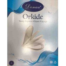 Orkide Yavaş Kapanır Termoplast Klozet Kapağı Kemer Tipi