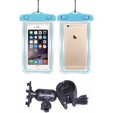 Teknoliman ® Bisiklete Takılan Su ve Yağmur Gerirmez Telefon Kılıfı Universal