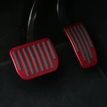 Li Parts Tesla Yeni Model Y Juniper Kırmızı Pedal Seti