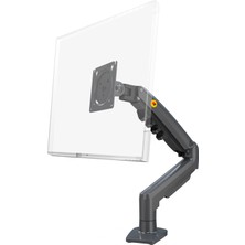 North Bayou NB F80 (2025 Yeni Model) Amortisörlü Tekli Monitör Standı Gri (17-32 İNÇ)-(2-9 KG)