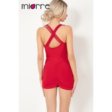 Göğüs Dekolteli Mini Elbise