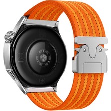 AktarMobile Huawei Watch 4 / Watch 4 Pro Uyumlu Naylon Dokuma Kumaş Kordon Premium Kayış Kilitli Toka