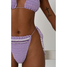 Otkokusu El Örgüsü  Çevre Dostu - Anti Pilling Elf Lilac Bikini