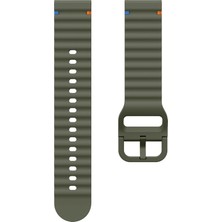 Redmud Teknoloji Huawei Watch Buds ile Uyumlu Kordon Stitched Design Spor Kordon 22 mm