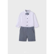 Abel & Lula Abel&lula Erkek Bebek Gömlek Papyon Bermuda 2 Lü Set 5250