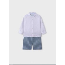 Abel & Lula Abel&lula Erkek Bebek Gömlek  Bermuda 2 Lü Set 5254
