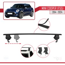 İpqi Mini Cooper (F55) 2014-2024 Arası ile Uyumlu Ace-4 Ara Atkı Tavan Barı Siyah 2 Adet