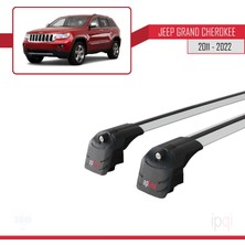 İpqi Jeep Grand Cherokee 4 (Wk2) 2011-2020 Arası ile Uyumlu Ace-2 Ara Atkı Tavan Barı Gri 2 Adet