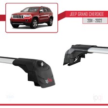 İpqi Jeep Grand Cherokee 4 (Wk2) 2011-2020 Arası ile Uyumlu Ace-2 Ara Atkı Tavan Barı Gri 2 Adet