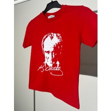 Çocuk Atatürk Baskılı Tişört 224319