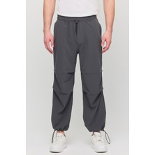 Paraşüt Kumaş Cepli Paçası Ayarlanabilir Ipli Baggy Pantolon