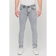 Erkek Yıkamalı Esnek Jean Kot Pantolon