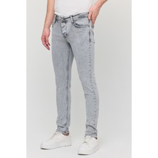 Erkek Yıkamalı Esnek Jean Kot Pantolon
