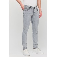 Erkek Yıkamalı Esnek Jean Kot Pantolon