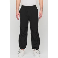 Paraşüt Kumaş Cepli Paçası Ayarlanabilir Ipli Baggy Pantolon