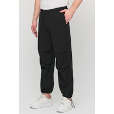 Paraşüt Kumaş Cepli Paçası Ayarlanabilir Ipli Baggy Pantolon