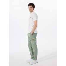 Discovery Expedition D5SM-PNT3826 Açık Haki Relaxed Düz Erkek Pantolon