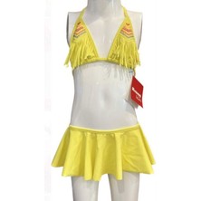 Kom Betina Kız Çocuk Etekli Bikini