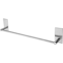 DELTAHOME Paslanamaz Çelik Yapışkanlı Havluluk 40CM  INOX