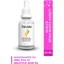 Devida Sérum Anti-Acné Et Anti-Points Noirs 30 ml