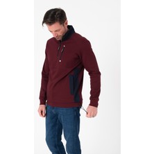 Tony Montana Regular Fit 3 Cepli Yandan Büzgülü Dik Yaka  Pamuk Erkek SWEATSHIRT-PIN-1043