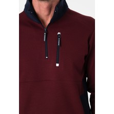Tony Montana Regular Fit 3 Cepli Yandan Büzgülü Dik Yaka  Pamuk Erkek SWEATSHIRT-PIN-1043