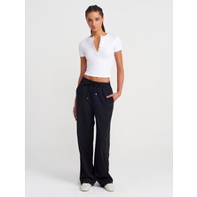 Dilvin 71647 Pijama Pantolon-Siyah