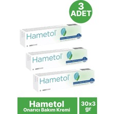 Hametol Onarıcı Bakım Kremi 30 gr 3 Adet