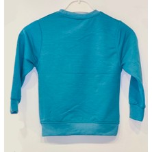 Pertol Mavisi Erkek Çocuk Sweatshirt