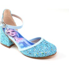 Kız Çocuk Elsalı Topuklu Abiye Ayakkabı