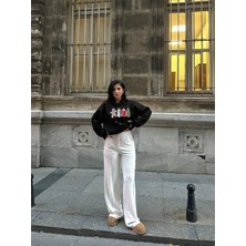 Oysh Kumaş Palazzo Pantolon