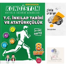 Newton Yayınları 8.Sınıf Inkılap Kondisyon Haftalık Deneme+Zihin Deneme-Nw-103