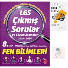 Newton Yayınları LGS Fen Bilimleri Çıkmış Soru Ve Çözüm Aşamaları+Zihin Deneme-Nw-392