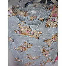 Kadın Yazlık Kısa Kollu Pijama Takımı