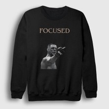 Presmono Unisex Siyah Focused Nate Diaz Mma Ufc Sweatshirt