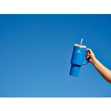 Stanley Quencher H2.0 Flowstate Paslanmaz Çelik Vakum Yalıtımlı Bardak 40 Oz 1,18 Lt Azure