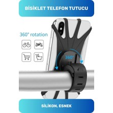 Premium Pratik Sök Çıkar Dayanıklı Esnek Ayarlanabilen Esnek Kullanışlı Bisiklet Telefon Tutucu