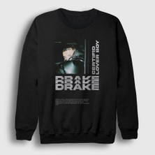 Presmono Unisex Siyah Drake Certified Lover Boy Sweatshirt