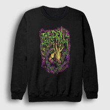 Presmono Unisex Siyah Hands The Devil Wears Prada Sweatshirt