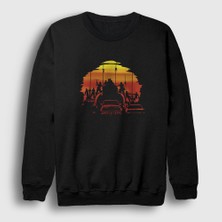 Presmono Unisex Siyah Furiosa Immortan Joe Film Mad Max Sweatshirt