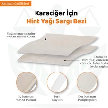 Dengeli Market Sargı Bezi *  Detoks, Mide, Göbek Düğmesi Için Hint Yağı Paketi Sargısı | Tekrar Kullanılabilir |%100 Sızdırmaz