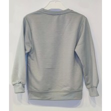 Gri Erkek Çocuk Sweatshirt