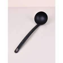 Teflon Kevgir - Teflon Spatula - Teflon Kepçe - Teflon Kaşık Pişirme Seti 35 cm